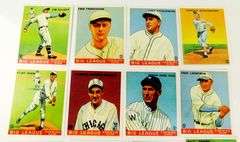 16 Goudey Gum 1933 Reprints Baseball Cards