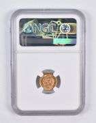 MS67 1966 ZBR Peru 1/5 Lire NGC