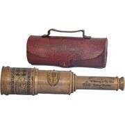 1915 London Brass Maritime Antique Telescope Spyglass