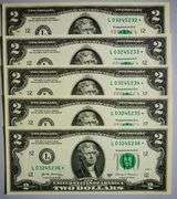 (10) Superb Crisp 2017A $2 Star Notes San Francisco-Consecutive!