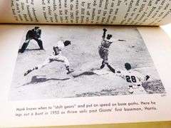 1971 Hammerin' Hank of the Braves Paperback Book