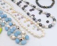 Big group lot of sterling silver Pearl Jewelry