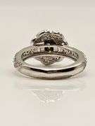 Dynamic 2.85 Ct VVs1 Golden Amber Green Lab Diamond Ring