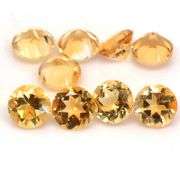 Ravishing 11.49ct top golden eye clean Citrine set