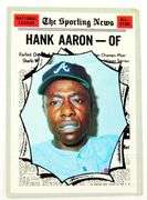 Hank Aaron Topps Sporting News All-Star Baseball Card