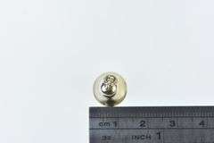 14K White Gold 3D Articulated Wedding Bell Vintage Charm/Pendant