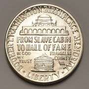 1946 Booker T. Washington Commemorative Silver Half Dollar, BU.