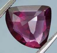 Untreated deep purple 2.04ct Rhodolite Garnet