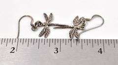 Dragonfly Earrings in Sterling Silver