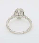 2.07CTW Diamond Encrusted Halo Diamond Ring