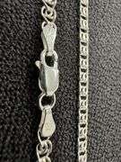Sterling Silver Italian Love Heart Chain 3.5mm Solid 925 Italy Infinity Promise Bracelet Anklet 9"