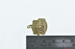14K Yellow Gold Savannah GA J. Gordon Low Girl Scout Charm/Pendant