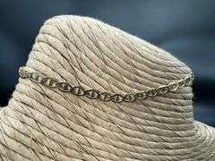 14k Gold 3mm Mariner Chain 7 Inch Bracelet