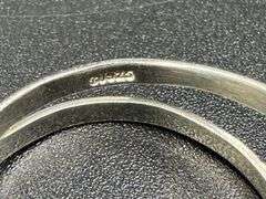 Sterling Silver Natural Amethyst Gemstone Ring Size 9