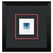 Star Catcher on Blue by Peter Max