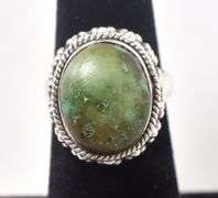 Turquoise Gemstone Ring in Sterling Silver