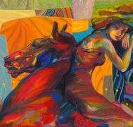 Bright, Colorful  Piece by Tadeo Zavaleta