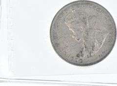 EF40 1927 Ceylon 50 Cents ICCS