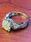 ILLUSION OF SPLENDOR: 1.5 CTW DIAMOND RING IN 14K WHITE GOLD