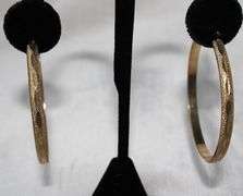 Stylish Golden Color Hoop Earrings