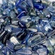 Heavy and richly colored 21.23ct Sapphire set