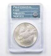 1923 Peace Silver Dollar MS64 PCGS Rattler