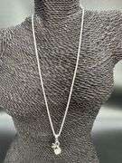 Sterling Silver Rainbow Moonstone Pendant