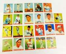 22 Goudey Gum 1933 Reprint Baseball Cards