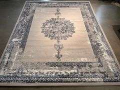 Impressive Vintage Repro Design Rug 8x10