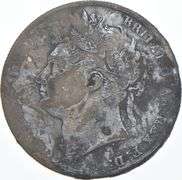 1715-1751 United Kingdom 1/2 Crown Great Britain