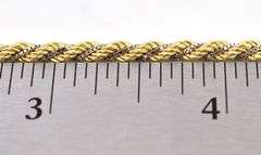Charming 14K Yellow Gold Chain Link Bracelet