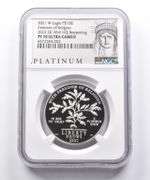 PF70 2021-W $100 American Platinum Eagle 2022 DC Mint HQ Reopening NGC