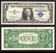 $1 1957 SC Star  First complete series to have IN GOD WE TRUST.
