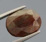 Glistening 7.06ct Earth toned Sapphire
