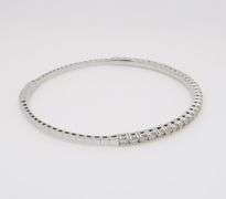 Diamond Flex Bangle Bracelet
