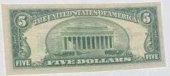 Choice AU $5 1953 Star Silver Certificate