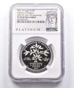 PF70 2021-W $100 American Platinum Eagle 2022 DC Mint HQ Reopening NGC