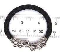 John Hardy Legend Naga double Dragon head bracelet