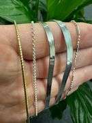 Sterling Silver Italian 925 5 Piece Layered Chain Set 24",20",18",18",16"