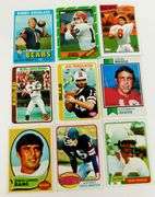 9 NFL Quarterback Greats Football Cards