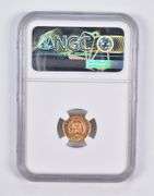 MS66 1966 ZBR Peru 1/5 Lire NGC