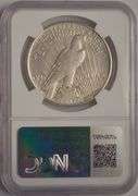 1921 High Relief Peace Silver Dollar NGC UNC Details Cleaned