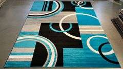 Exquisite Modern Carved Rug 6x8