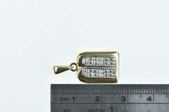 14K Yellow Gold Diamond Ten Commandments Old Testament Charm/Pendant