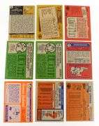 9 NFL Quarterback Greats Football Cards