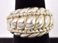 Dome Ring in Sterling Silver