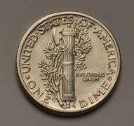 1942 Mercury Dime BU