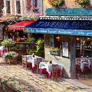 Harbor at Honfluer by Sam Park