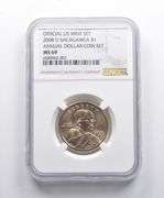 MS69 2008-D Sacagawea Dollar Annual Dollar Coin Set NGC