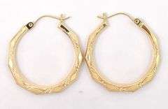 Ecstatic 14K Yellow Gold Earrings